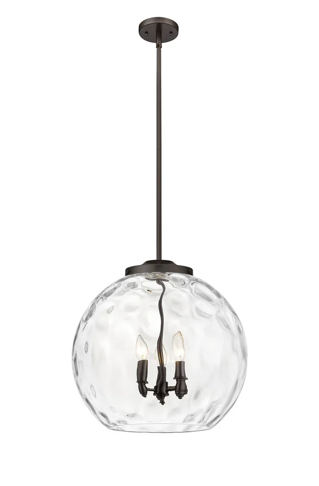 Ballston LED Pendant in Oil Rubbed Bronze (405|221-3S-OB-G1215-18-LED)