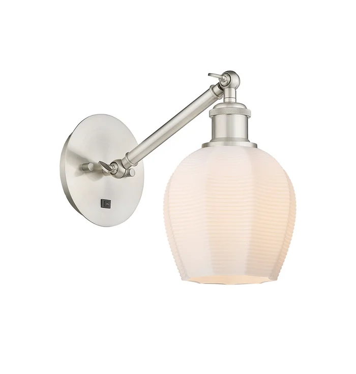 Ballston LED Wall Sconce in Brushed Satin Nickel (405|317-1W-SN-G461-6-LED)