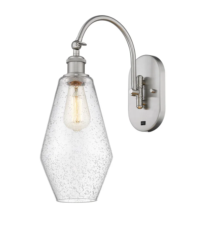 Ballston LED Wall Sconce in Brushed Satin Nickel (405|518-1W-SN-G654-7-LED)