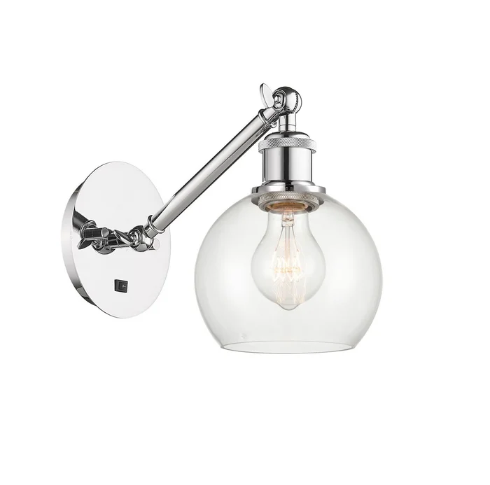 Ballston LED Wall Sconce in Polished Chrome (405|317-1W-PC-G122-6-LED)