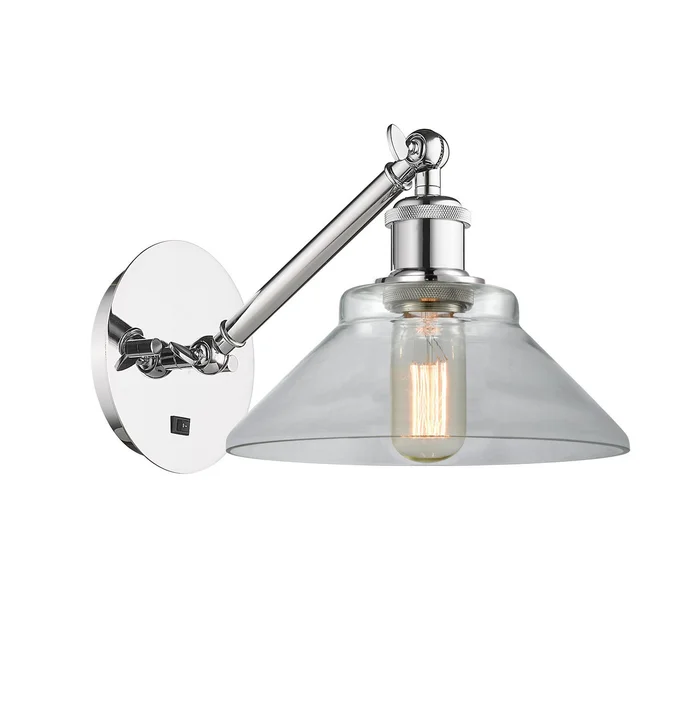 Ballston LED Wall Sconce in Polished Chrome (405|317-1W-PC-G132-LED)