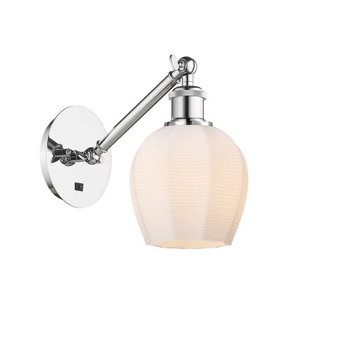 Ballston LED Wall Sconce in Polished Chrome (405|317-1W-PC-G461-6-LED)