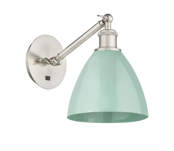 Ballston LED Wall Sconce in Polished Nickel (405|317-1W-PN-MBD-75-SF-LED)