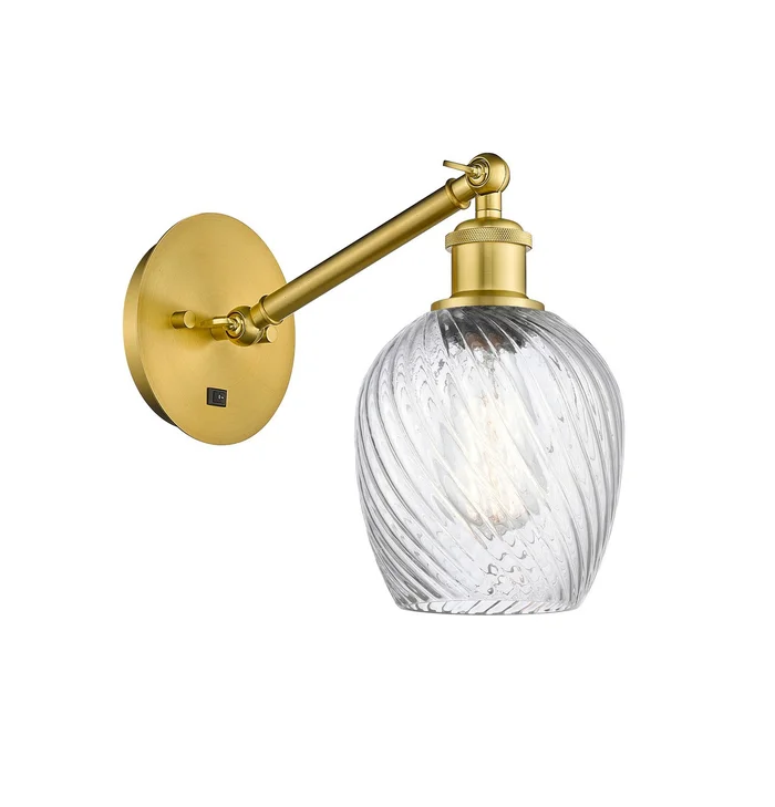 Ballston LED Wall Sconce in Satin Gold (405|317-1W-SG-G292-LED)