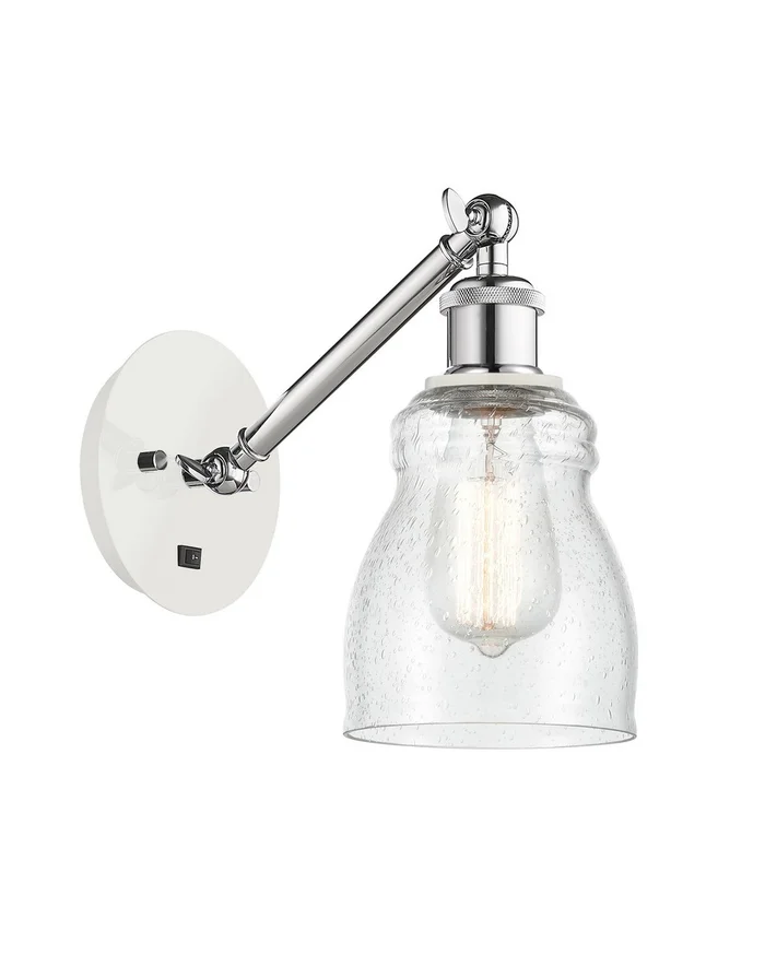 Ballston LED Wall Sconce in White Polished Chrome (405|317-1W-WPC-G394-LED)