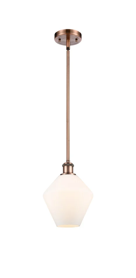 Ballston One Light Mini Pendant in Antique Copper (405|516-1S-AC-G651-8)