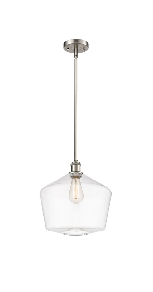 Ballston One Light Mini Pendant in Brushed Satin Nickel (405|516-1S-SN-G652-12)