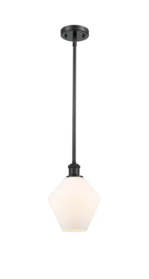 Ballston One Light Mini Pendant in Matte Black (405|516-1S-BK-G651-8)