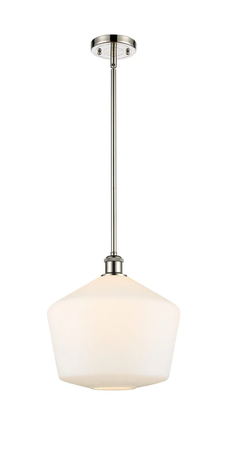 Ballston One Light Mini Pendant in Polished Nickel (405|516-1S-PN-G651-12)
