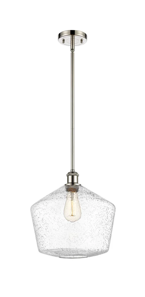 Ballston One Light Mini Pendant in Polished Nickel (405|516-1S-PN-G654-12)
