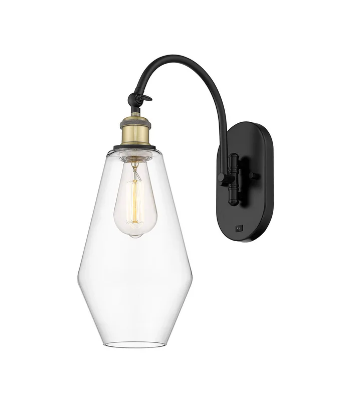 Ballston One Light Wall Sconce in Black Antique Brass (405|518-1W-BAB-G652-7)