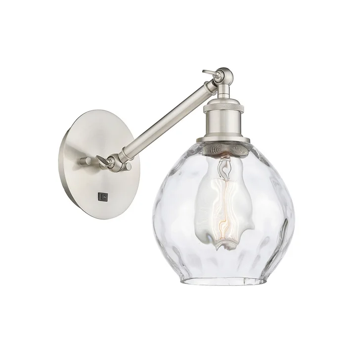 Ballston One Light Wall Sconce in Brushed Satin Nickel (405|317-1W-SN-G362)