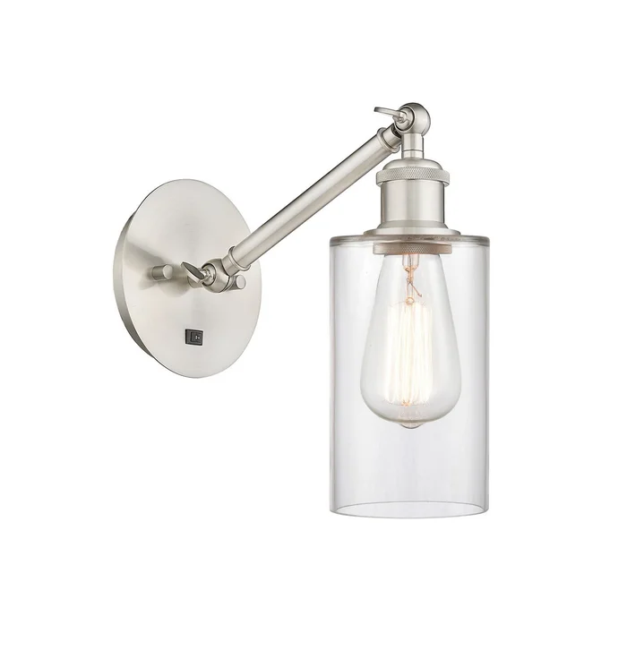 Ballston One Light Wall Sconce in Brushed Satin Nickel (405|317-1W-SN-G802)