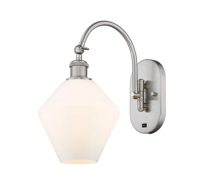 Ballston One Light Wall Sconce in Brushed Satin Nickel (405|518-1W-SN-G651-8)