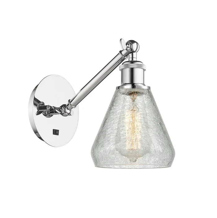 Ballston One Light Wall Sconce in Polished Chrome (405|317-1W-PC-G275)