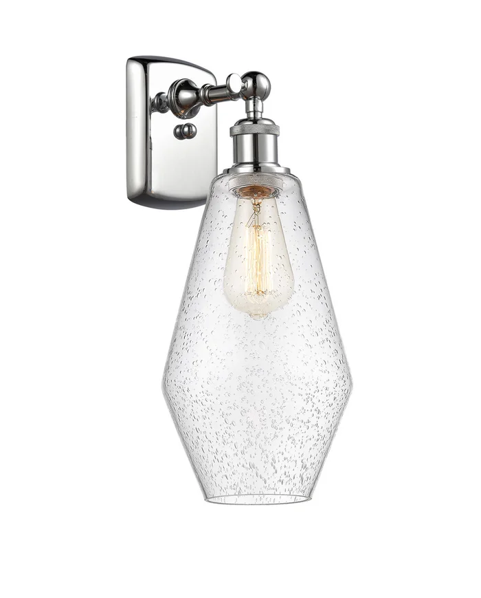 Ballston One Light Wall Sconce in Polished Chrome (405|516-1W-PC-G654-7)
