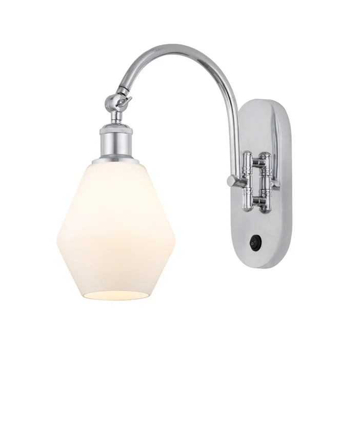Ballston One Light Wall Sconce in Polished Chrome (405|518-1W-PC-G651-6)