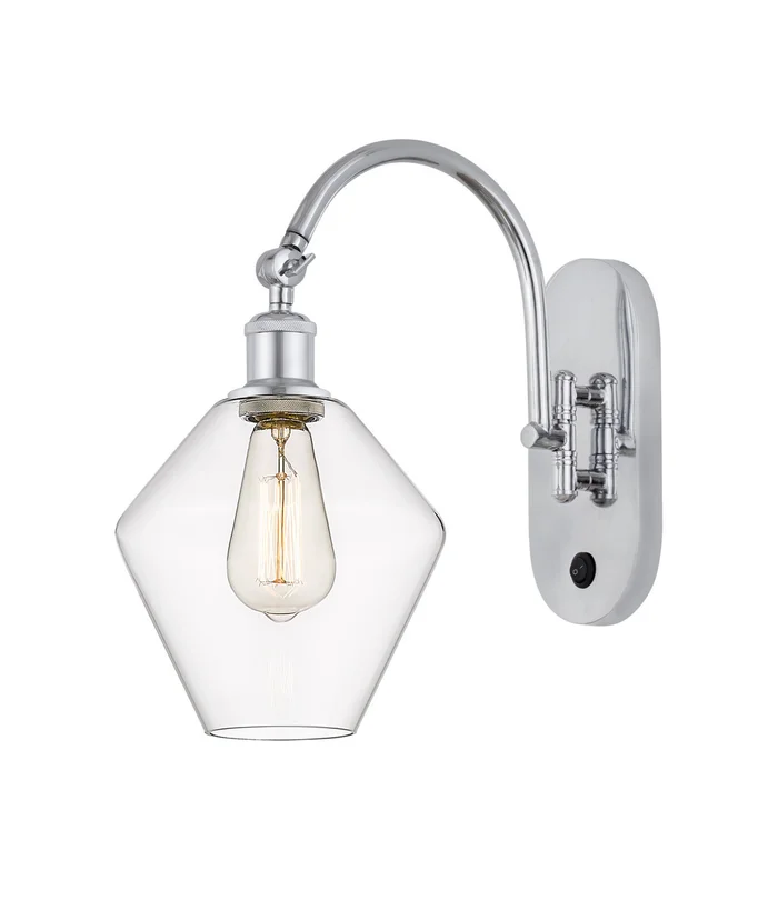 Ballston One Light Wall Sconce in Polished Chrome (405|518-1W-PC-G652-8)