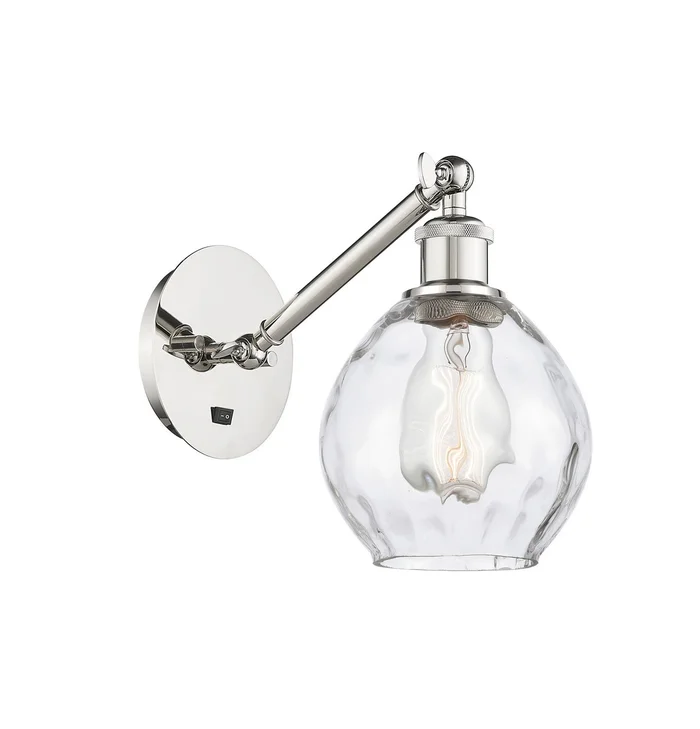 Ballston One Light Wall Sconce in Polished Nickel (405|317-1W-PN-G362)