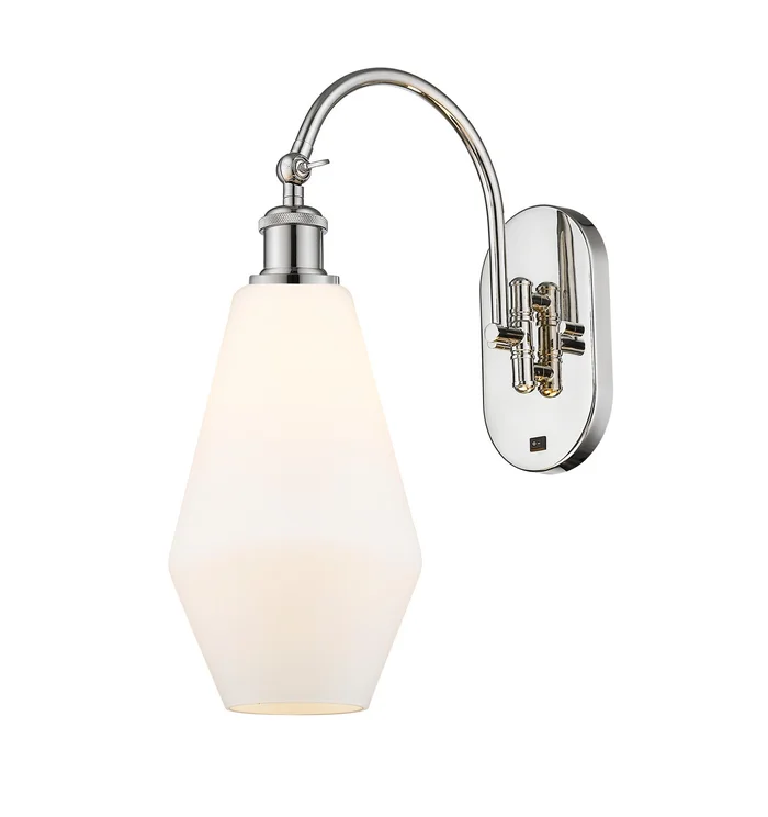 Ballston One Light Wall Sconce in Polished Nickel (405|518-1W-PN-G651-7)