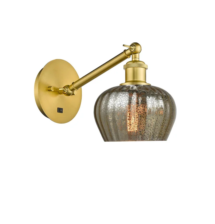 Ballston One Light Wall Sconce in Satin Gold (405|317-1W-SG-G96)