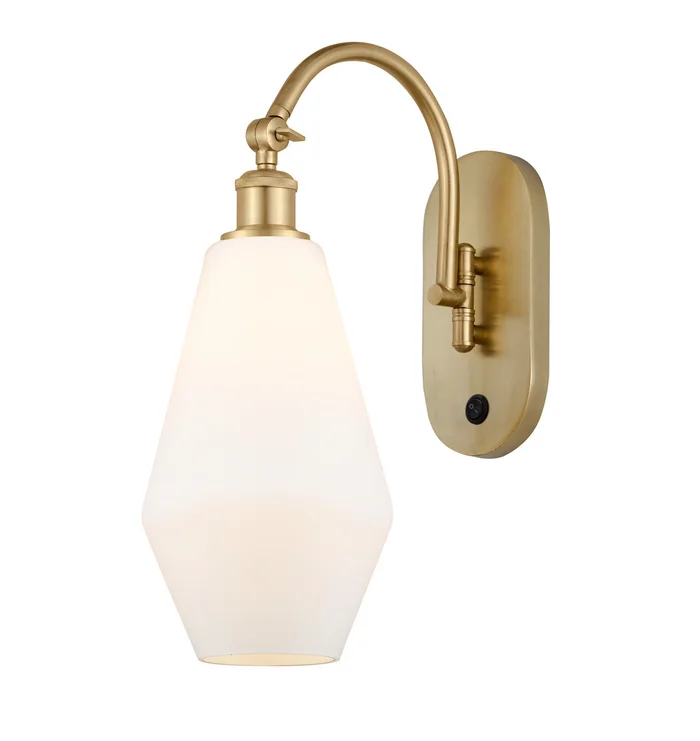 Ballston One Light Wall Sconce in Satin Gold (405|518-1W-SG-G651-7)