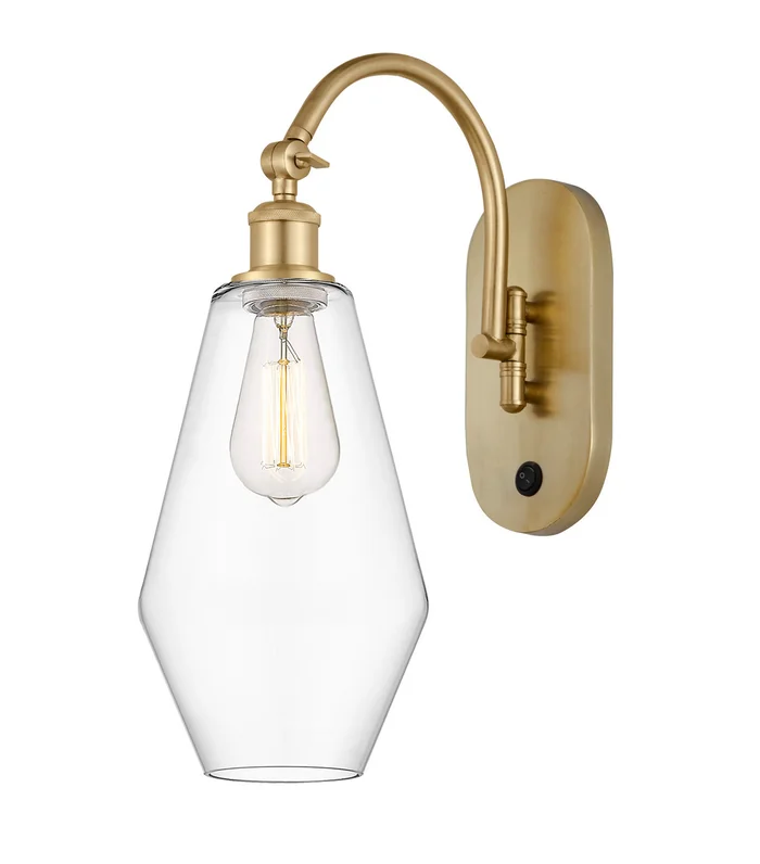 Ballston One Light Wall Sconce in Satin Gold (405|518-1W-SG-G652-7)