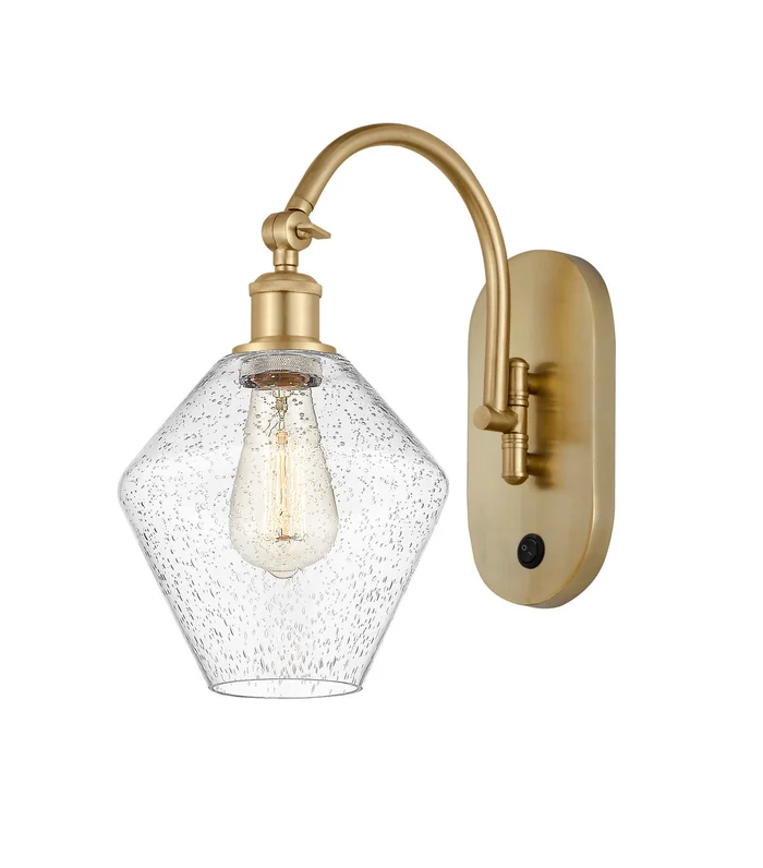 Ballston One Light Wall Sconce in Satin Gold (405|518-1W-SG-G654-8)