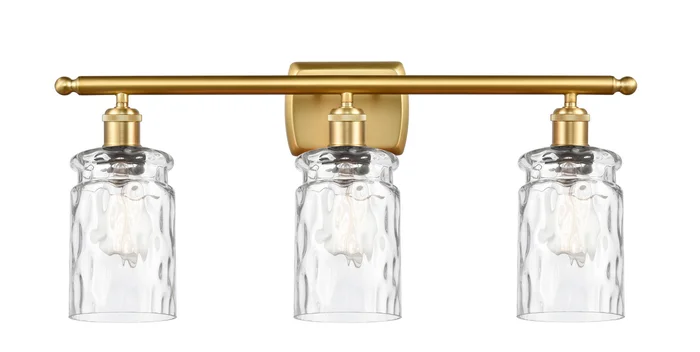 Ballston Three Light Bath Vanity in Antique Copper (405|516-3W-AC-G352)