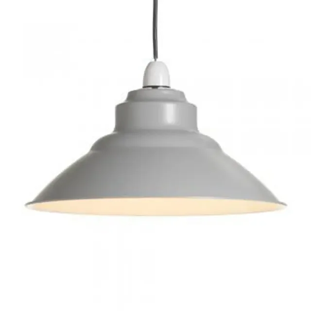 Balor Soft Grey Non Electric Pendant Light