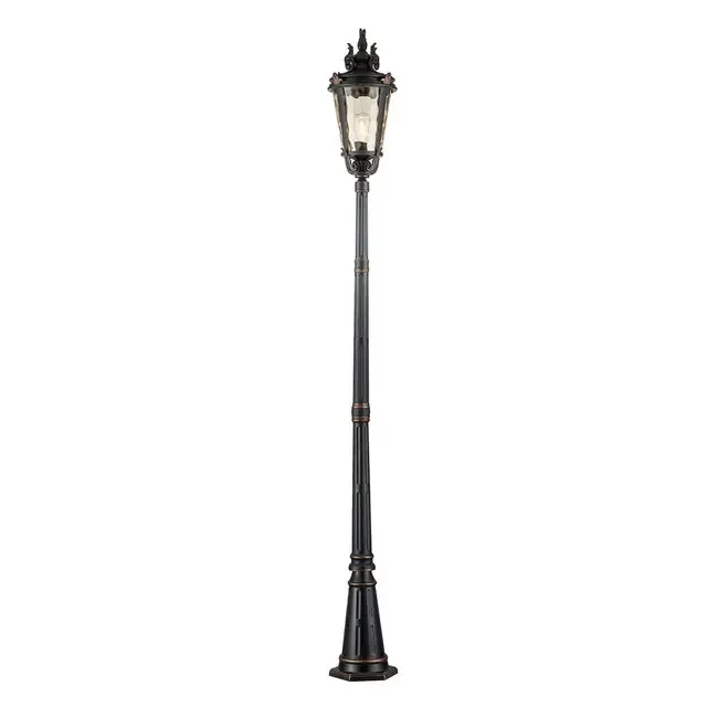 Baltimore Bronze 30cm IP44 Lamp Post Light