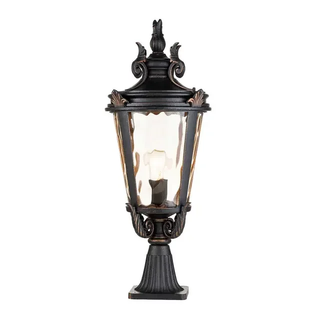 Baltimore Bronze 30cm IP44 Top Post Light