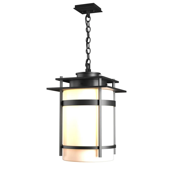 Banded One Light Outdoor Fixture in Coastal Black (39|365894-SKT-80-GG0148)