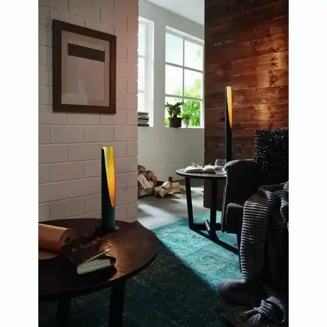 Barbotto Black and Gold Table Lamp