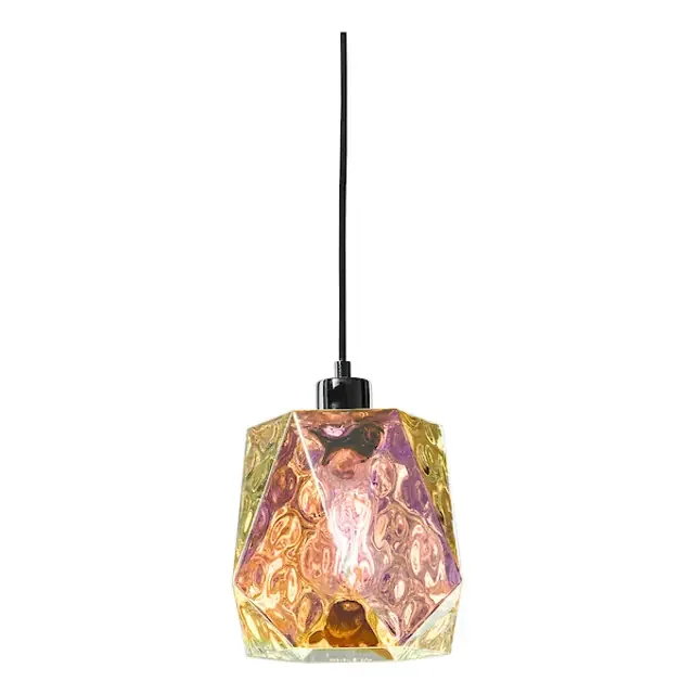 Baxley Easy Fit Pendant Iridised Glass Shade Only