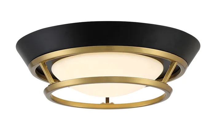 Beam Me Up! LED Flush Mount in Coal (42|P5372-689-L)