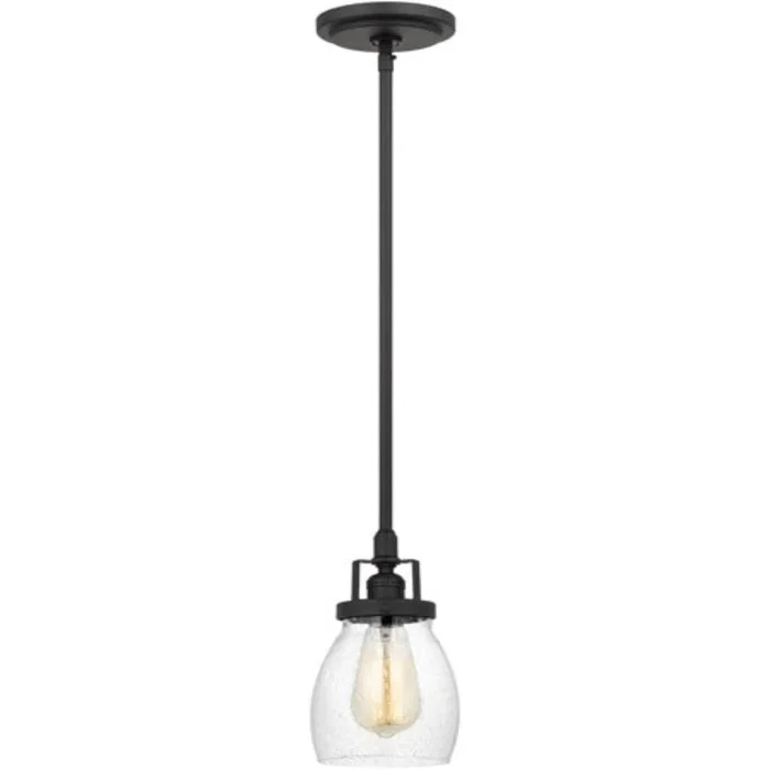 Belton 1 Light 5″ Midnight Black Pendant Ceiling Light