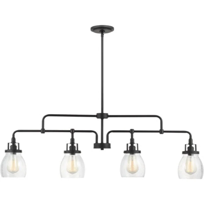 Belton 4 Light 5″ Midnight Black Pendant Ceiling Light