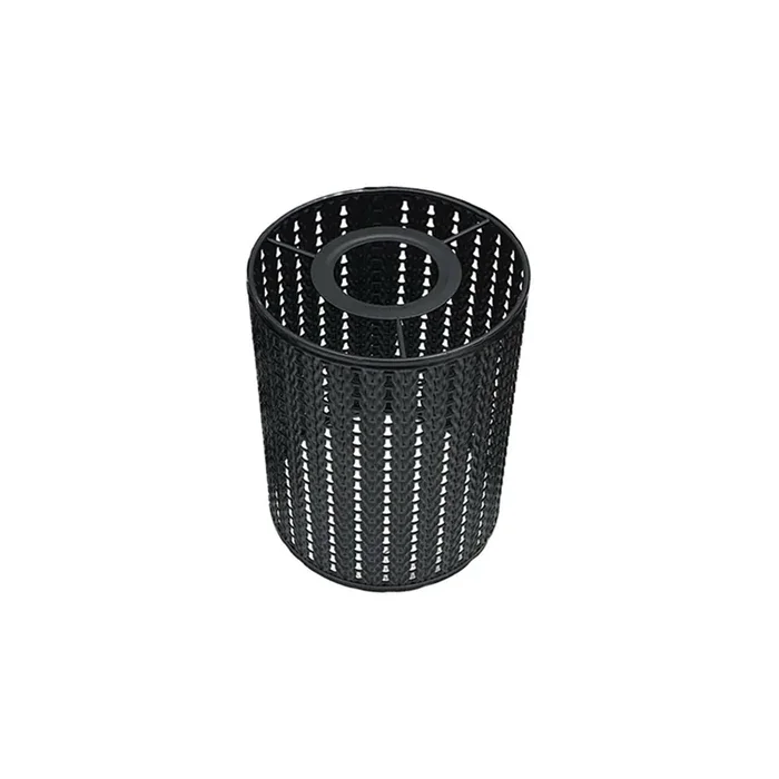 Black Contemporary Cylinder Light Shade