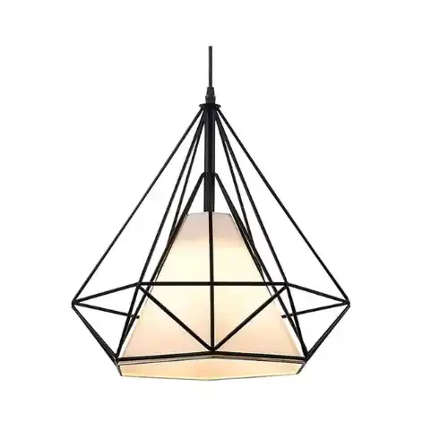 Black Modern Pendant Lamp Shade – Elegant Lighting