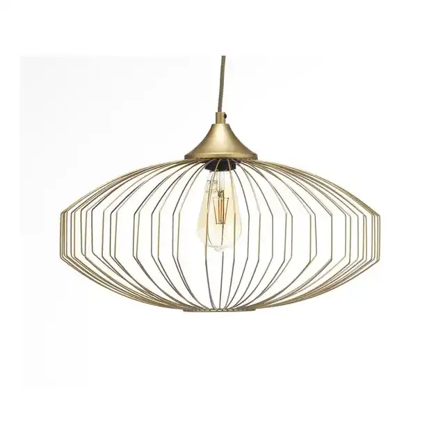 Boho Matt Gold Pendant Light