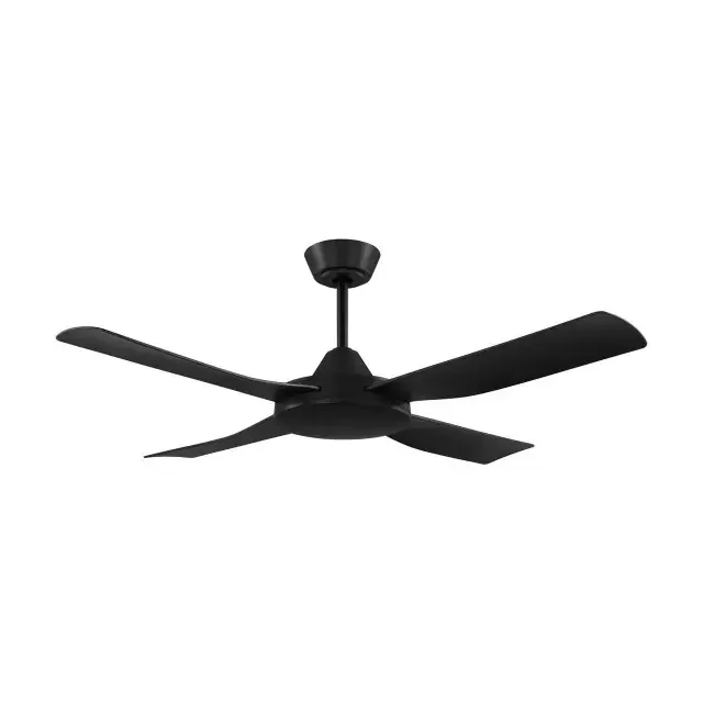 Bondi 1 Black with Remote Control Ceiling Fan