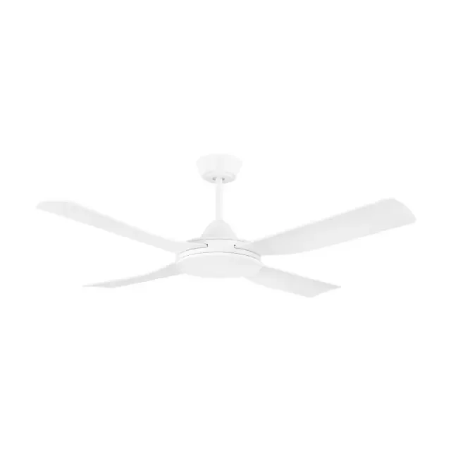Bondi 1 White with Remote Control Ceiling Fan