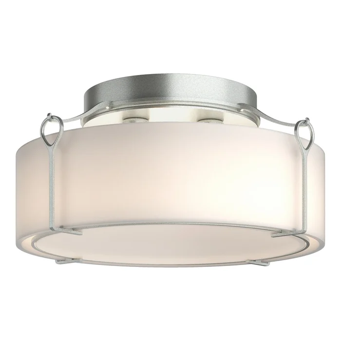 Bow Four Light Semi-Flush Mount in Vintage Platinum (39|121145-SKT-82-GG0216)