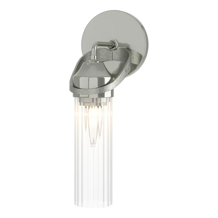 Bow One Light Bath Sconce in Sterling (39|201344-SKT-85-ZM0634)