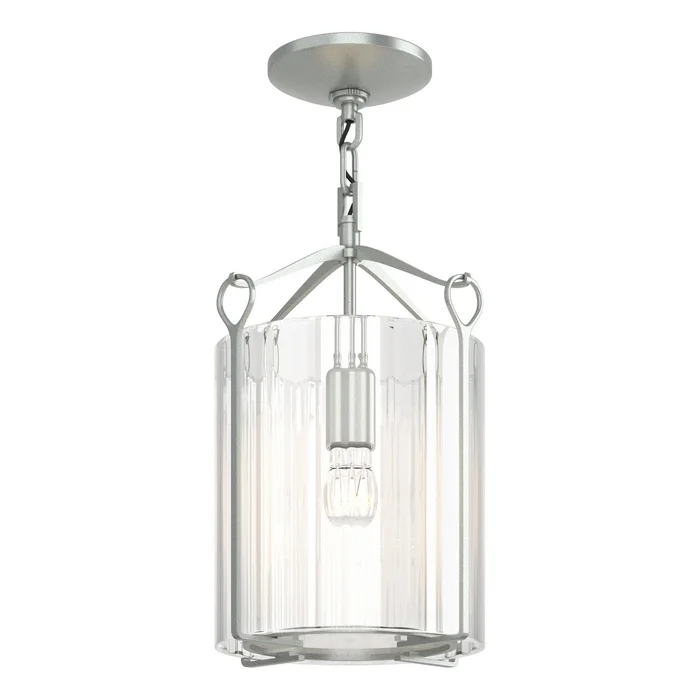 Bow One Light Semi-Flush Mount in Vintage Platinum (39|121140-SKT-82-ZM0137)