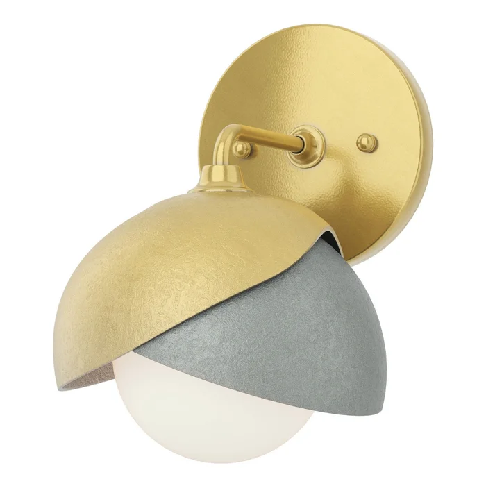 Brooklyn One Light Bath Sconce in Modern Brass (39|201374-SKT-86-82-GG0711)