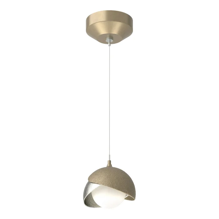 Brooklyn One Light Mini Pendant in Soft Gold (39|161183-SKT-STND-84-85-GG0711)
