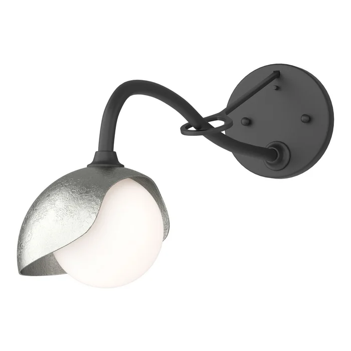 Brooklyn One Light Wall Sconce in Black (39|201376-SKT-10-85-GG0711)