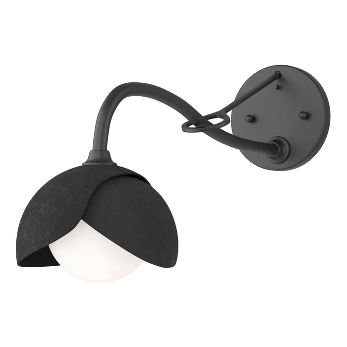 Brooklyn One Light Wall Sconce in Black (39|201377-SKT-10-10-GG0711)